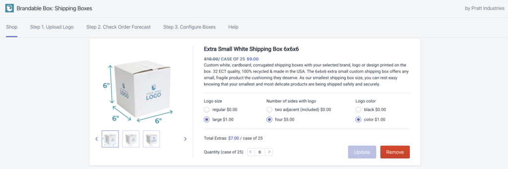 andable Box Shopify app by Spark Solutions