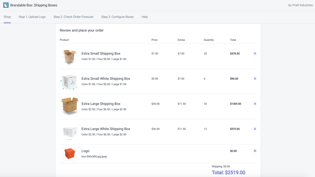 andable Box Shopify app by Spark Solutions